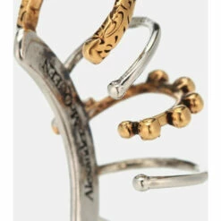 Alexander McQueen Hoop Ear Cuff -Alexander McQueen Sales Store unnamed file 848