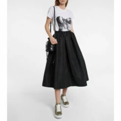 Alexander McQueen Printed Cotton Jersey T-shirt