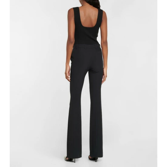 Alexander McQueen Mid-rise Flared Pants 2 Alexander McQueen Mid-rise Flared Pants - Image 2