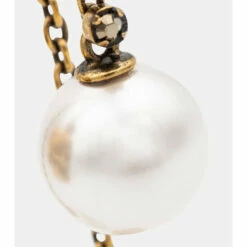Alexander McQueen Faux Pearl And Skull Earrings 6 Alexander McQueen Faux Pearl And Skull Earrings -Alexander McQueen Sales Store unnamed file 867