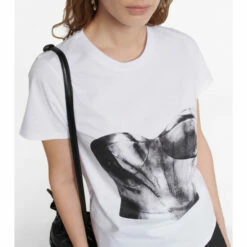 Alexander McQueen Printed Cotton Jersey T-shirt -Alexander McQueen Sales Store unnamed file 87