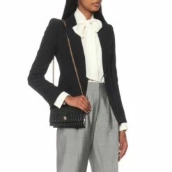 Alexander McQueen Skull Small Leather Crossbody Bag