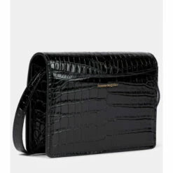 Alexander McQueen Four Ring Leather Shoulder Bag -Alexander McQueen Sales Store unnamed file 883