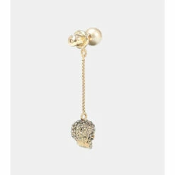 Alexander McQueen Skull Crystal-embellished Earrings -Alexander McQueen Sales Store unnamed file 906