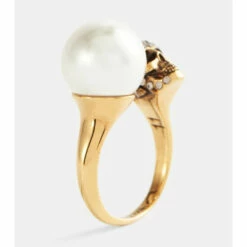 Alexander McQueen Skull Embellished Ring -Alexander McQueen Sales Store unnamed file 913