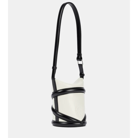 Alexander McQueen The Curve Small Leather Shoulder Bag 3 Alexander McQueen The Curve Small Leather Shoulder Bag - Image 3
