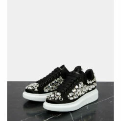 Alexander McQueen Oversized Crystal-embellished Sneakers 8 Alexander McQueen Oversized Crystal-embellished Sneakers -Alexander McQueen Sales Store unnamed file 94