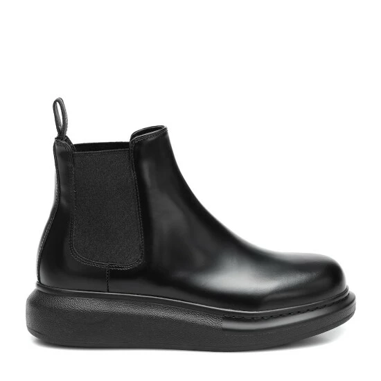 Alexander McQueen Leather Chelsea Boots 4 Alexander McQueen Leather Chelsea Boots - Image 4
